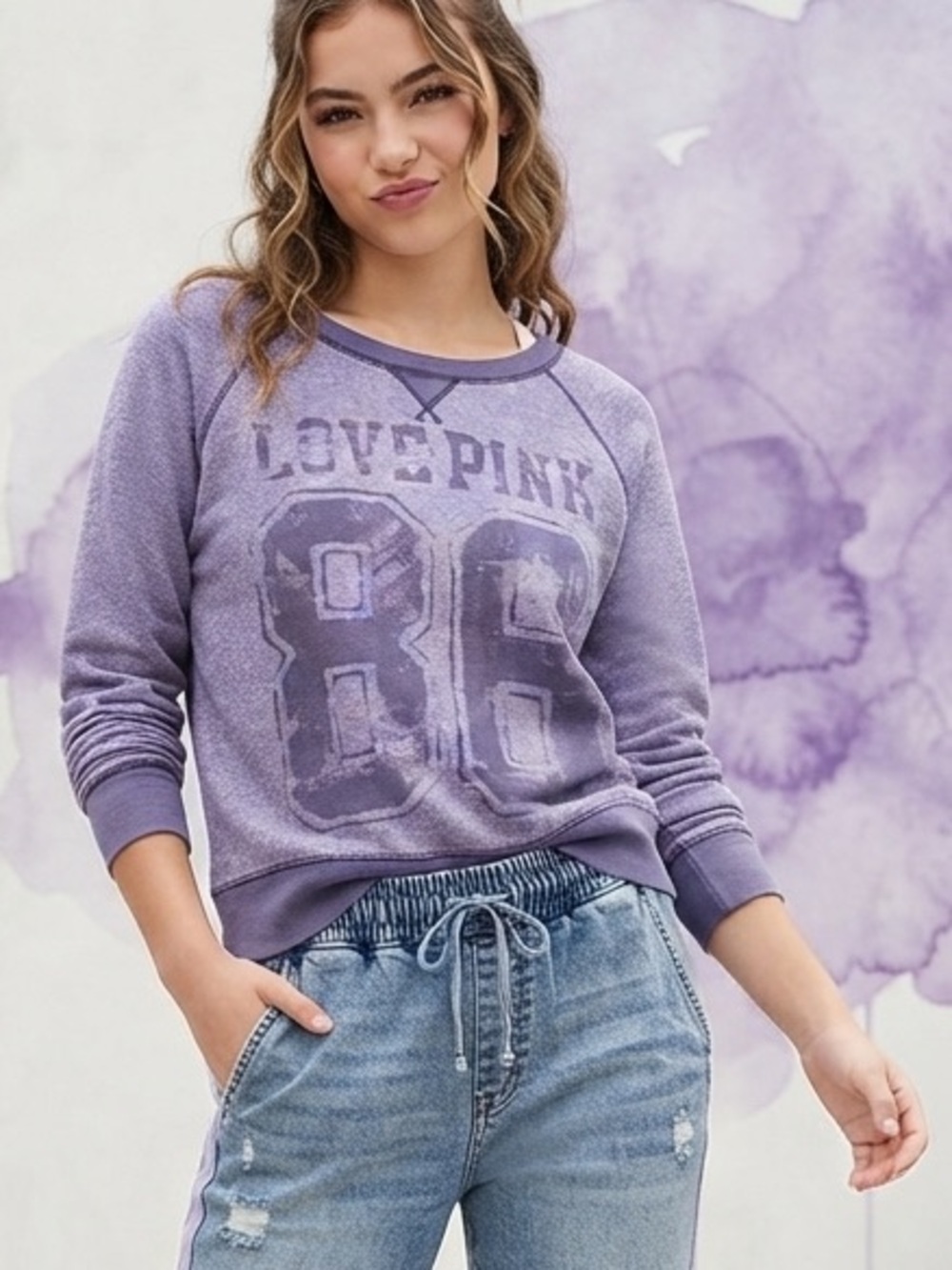 PINK Victoria's Secret Crewneck Sweatshirt Size M